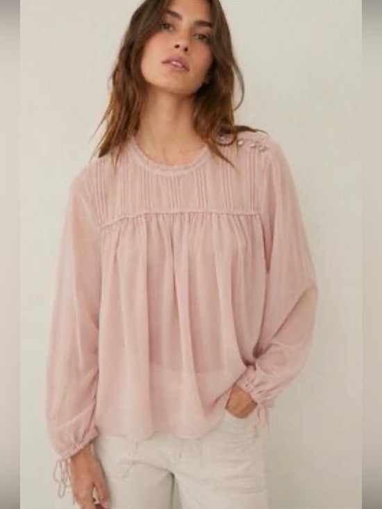 Wilfred Tops - Wilfred Dusty Rose Blouse | Size Small